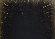 Nieuwjaarskaart black & gold liggen 2