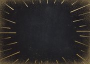 Nieuwjaarskaart black & gold liggen Achterkant