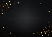 Nieuwjaarskaart zwart goudlook confetti 2026 Achterkant