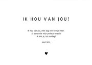 Ondeugende grappige liefdeskaart hé lekker ding 3