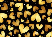 Papieren nieuwjaarskus door de brievenbus kaart 2