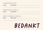 Reviewkaartje met menu-items x Patisjanne 3