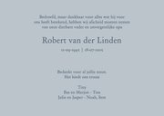 Rouwkaart zee en vogel 3