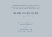 Rouwkaart zee en vogel 3