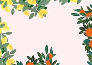 Save the Date kaart Italiaanse bruiloft zomer Achterkant