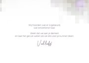 Sterkte kaart vlinder op lavendel mozaïek thinking of you 3