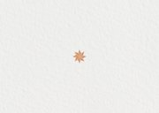 Sterktekaart lichtpuntjes met sterren papierlook Achterkant