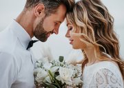 Stijlvol bedankkaartje grijs waterverf goud thank you foto 2