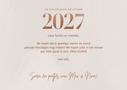 Stijlvolle fotokaart kerst groot 2026 en fotocollage 3