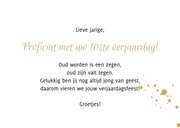 Stijlvolle kaart met foto's, champagneglas in goud en blauw 3