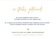 Stijlvolle minimalistische verloofd kaart verliefd, verloofd 3