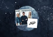 Stijlvolle zakelijke kerstkaart gouden 2026 met wereldbol 2