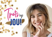 Trendy geslaagd kaart rijbewijs confetti goud 2