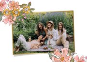 Trendy verjaardagskaart floral zomer bloemen kleurrijk  2