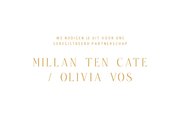 Typografische uitnodiging geregistreerd partnerschap goud 2