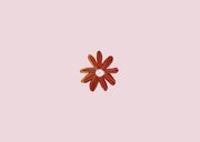 Uitnodiging geslaagd feestje retro 70's bloemen en letters 2