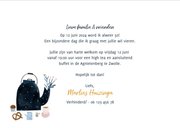 Uitnodiging High Tea verjaardagsjubileum met foto 3