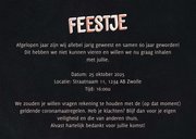 Uitnodiging inhaalfeestje samen jarig 3