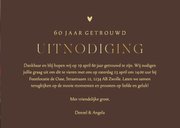 Uitnodiging jubileum 1965 2025 grote foto met goudfolie 3
