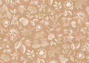 Uitnodiging lentefeest met bloemen, vlinder en foto Achterkant