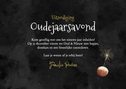Uitnodiging oudejaarsavond vuurwerk oliebollen aftellen 3