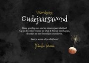 Uitnodiging oudejaarsavond vuurwerk oliebollen aftellen 3