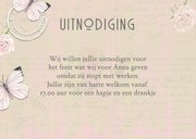 Uitnodiging pensioen vintage 2