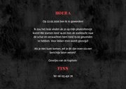 Uitnodiging piratenfeestje met schedel en foto 3