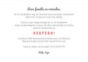 Uitnodiging Sixties party 3