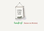 Uitnodiging tuintafel 2