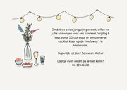 Uitnodiging tuintafel 3