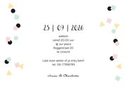 Uitnodiging voor elk tof en hip feest 3