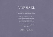 Uitnodiging Vormsel met fotocollage en klassieke letters 3