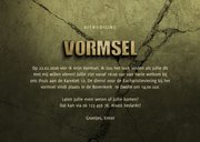 Uitnodiging vormsel stoer filmposter donkergroen 3