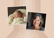  Uitnodiging zestig jaar retrolook beige 3d 1966 jaartal 2