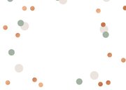 Uitnodigingskaart feestje verjaardag confetti koper Achterkant