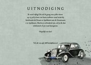 Uitnodigingskaart oldtimer 3