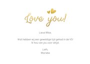 Valentijns fotocollage kaart met ruimte voor 10 foto's 3