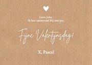 Valentijnskaart kraftlook slinger love you 3