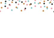 Verjaardag confetti kalligrafie 2