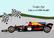 Verjaardag - racewagen formule 1 3