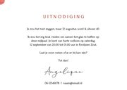 Verjaardag uitnodiging foto vrouw met conffeti 3