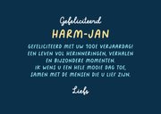 Verjaardagskaart 100 jaar ballonnen confetti goud eeuw 3