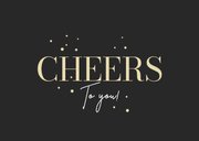 Verjaardagskaart 1976 goud confetti 50 jaar 2