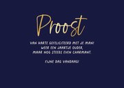 Verjaardagskaart gefeliciteerd man oud grappig bier confetti 3