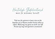 Verjaardagskaart in de gym 2