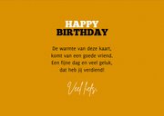 Verjaardagskaart man Happy Birthday 50 jaar foto 3