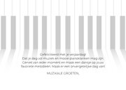 Verjaardagskaart - met de muziek mee 3