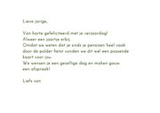 Verjaardagskaart met Hollands landschap 3