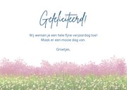 Verjaardagskaart met prachtig paard 3